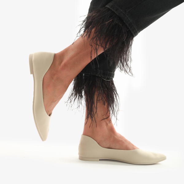 BALERINI Dama din Material Lycra CRL0762 BEJ - Img 3