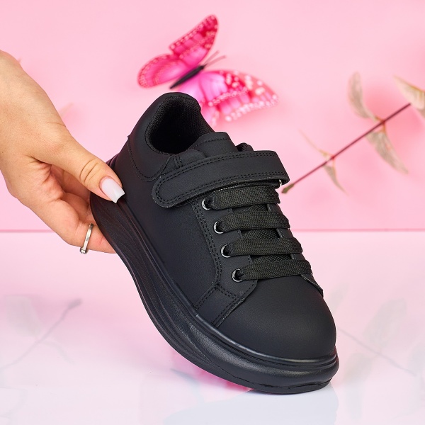 pantofi copii din piele ecologica CRL1473 - Img 4