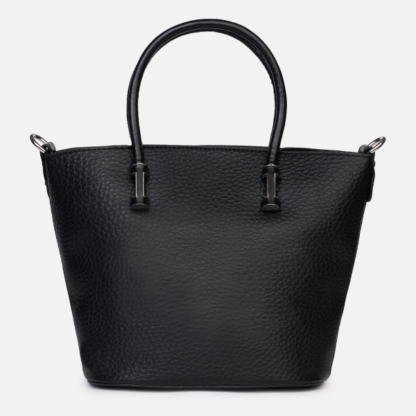 Geanta dama din piele ecologica shopper cu design simplu și barete lungi CRL1491 - Img 2