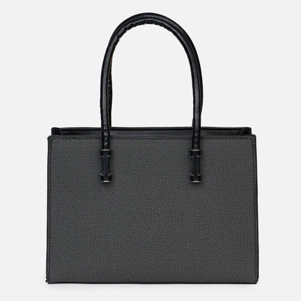 Geantă office din piele ecologică cu mânere lungi și design clasic CRL1486 - Img 2