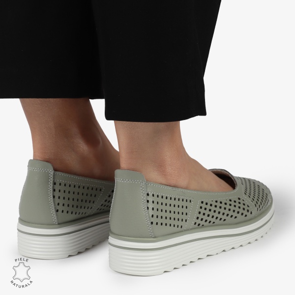 Balerini Dama Piele naturală CRL0105 BARILA - Img 4