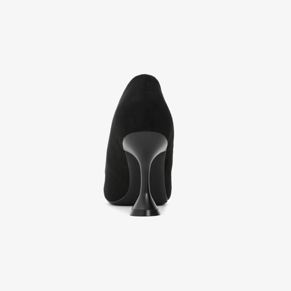 Pantofi Eleganți dama din Piele Ecologică Intoarsa CRL0559 NEGRU - Img 3