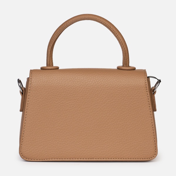 Geanta din piele ecologica cu detalii metalice și design sofisticat CRL1488 - Img 3