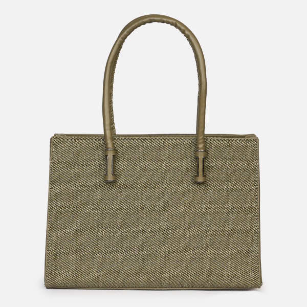 Geantă office din piele ecologică cu mânere lungi și design clasic CRL1486 - Img 3