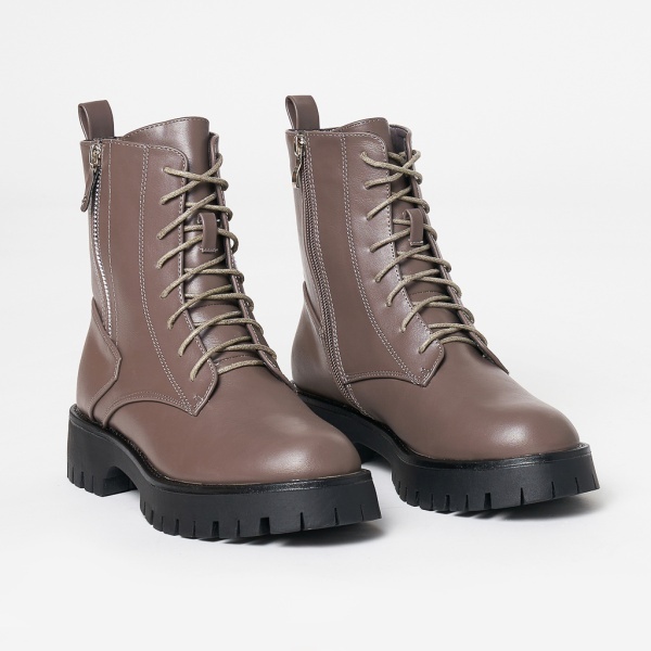 Ghete dama din Piele Ecologica CRL0625KHAKI - Img 2