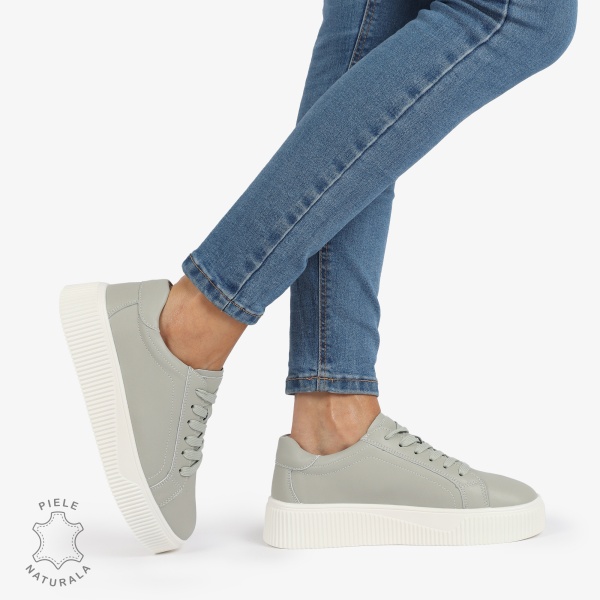 Pantofi Casual de dama din Piele Naturala CRL1222 BARILLA - Img 3