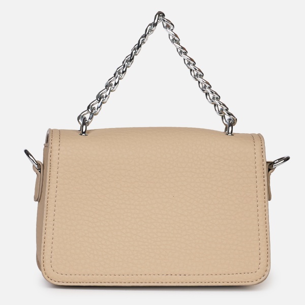 Geanta eleganta din piele ecologica tip crossbody cu lanț metalic elegant CRL1487 - Img 3