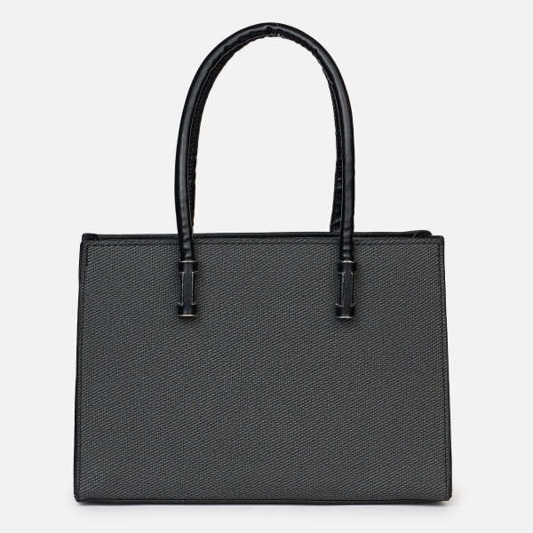 Geantă office din piele ecologică cu mânere lungi și design clasic CRL1486 - Img 3