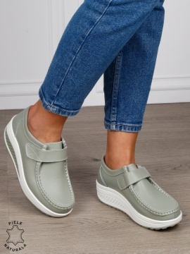 Mocasini dama din Piele Naturala CRL0063 CULOARE:BARILA - Img 3