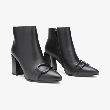 Botine dama din Piele Ecologica CRL0657