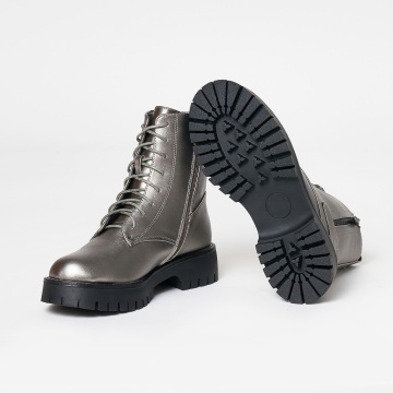 Ghete dama din Piele Ecologica CRL0625PEWTER - Img 4