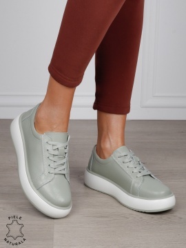 Pantofi Casual damă din piele naturală CRL1568 BARILLA - Img 2
