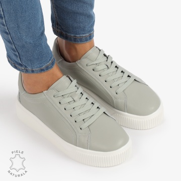 Pantofi Casual de dama din Piele Naturala CRL1222 BARILLA - Img 2