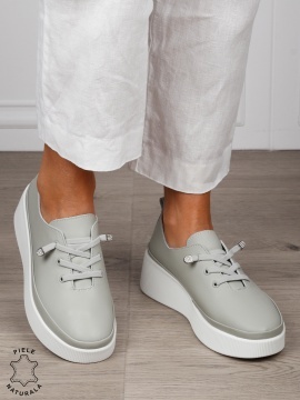 Pantofi Casual dama din Piele Naturala CRL1543 BARILLA - Img 2