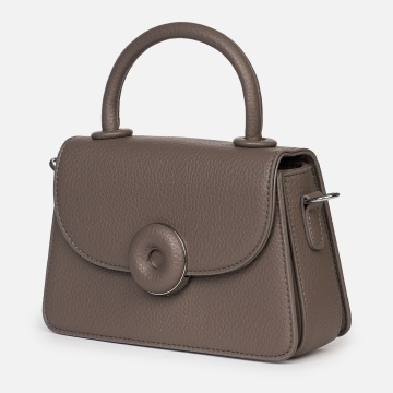 Geanta din piele ecologica cu detalii metalice și design sofisticat CRL1488 - Img 2