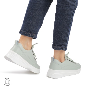Pantofi casual dama piele naturala CRL0869 BARILLA - Img 3