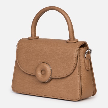 Geanta din piele ecologica cu detalii metalice și design sofisticat CRL1488 - Img 2