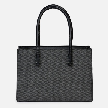 Geantă office din piele ecologică cu mânere lungi și design clasic CRL1486 - Img 2