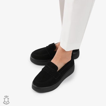 Mocasini dama din piele naturala Intoarsa CRL0788 - Img 5