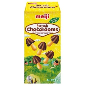 Biscuiți cu ciocolată Chocorooms 40g MEIJI
