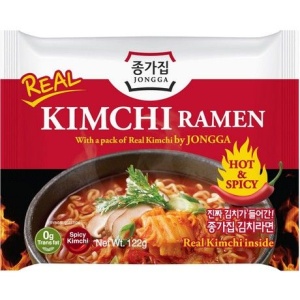 Tăiței instant Kimchi Ramen 122 g JONGGA