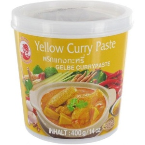 Pastă de curry galben 400g COCK