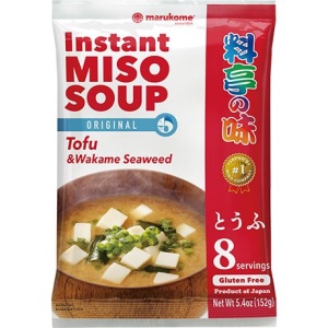 Supă miso cu tofu și wakame 152 g MARUKOME