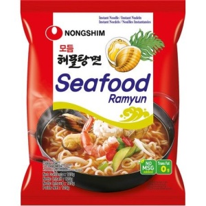 Tăiței instant Ramyun cu fructe de mare 125 g NONGSHIM