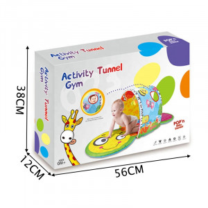 Cort de joaca pentru 2in1, Cort si Tunel, Model Animalute - Img 2
