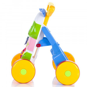 Premergator Hippo 2in1, Baby Walker Multifunctional, Muzica si lumini Jucarie pentru copii - Img 13