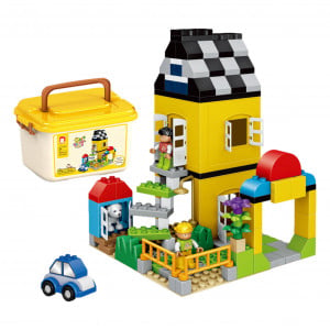 Set Cuburi pentru Construit, Villa de lux, 123 buc