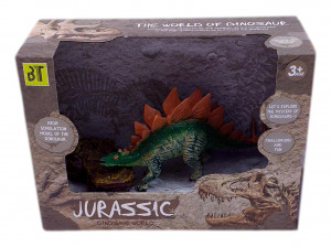 Figurina Dinozaur Stegosaurus, Jurassic World, Aspect Realist, Accesorii oua - Img 3