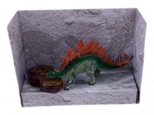 Figurina Dinozaur Stegosaurus, Jurassic World, Aspect Realist, Accesorii oua - Img 5