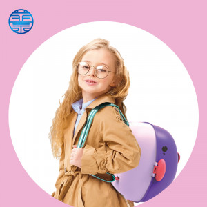 Jucarie de rol, dressing Makeup 3in1 tip mini rucsac, geanta si birou pentru scoala "Balena Minunata", 27 accesorii incluse, portabil, mov - Img 11
