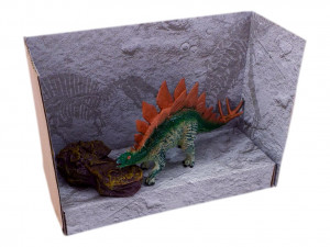 Figurina Dinozaur Stegosaurus, Jurassic World, Aspect Realist, Accesorii oua - Img 6