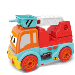 Set Jucarie bebe autobuz educativ muzical infrarosu, sunete si lumini, multicolor - Img 2