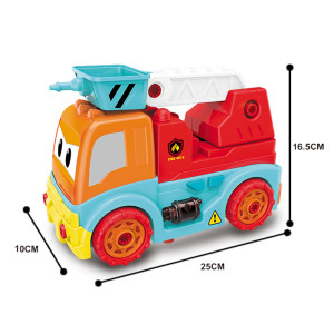 Set Jucarie bebe autobuz educativ muzical infrarosu, sunete si lumini, multicolor - Img 5