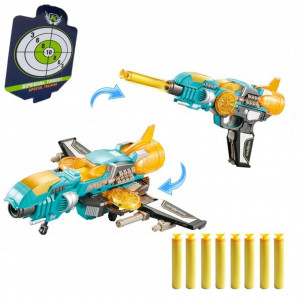 Transformer Avion 3in1 pentru copii