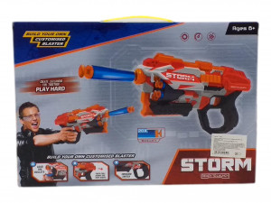Set Arma de jucarie Blaster Storm, 20 gloante de spuma - Img 7