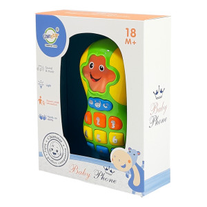 Jucarie interactiva telefon mobil, cu Sunete, Muzica si Lumini, in Engleza - Img 5