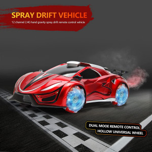 Masina cu telecomanda RC 2.4 Gz Drift, Vapori Apa, Concept Telecomanda USB, Incarcarea USB, Rosu - Img 39