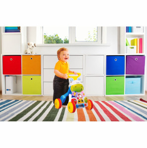 Premergator Hippo 2in1, Baby Walker Multifunctional, Muzica si lumini Jucarie pentru copii - Img 4