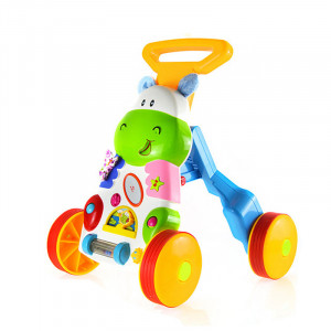 Premergator Hippo 2in1, Baby Walker Multifunctional, Muzica si lumini Jucarie pentru copii - Img 7