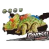 Jucarie Dinozaur Cu Baterii Triceratops, Lumini Multicolore, Sunete Si Miscari Realiste Interactive, Verde, 25 cm - Img 10