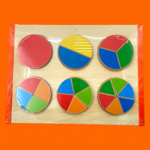 Jucarie educativa Montessori din lemn, forme geometrice, Coordonarea mana-ochi, Multicolor - Img 8