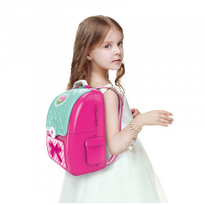 Rucsac Make-Up ARTIST accesorizata cu oglinda, feohn, trusa machiaj si alte accesorii - Img 7