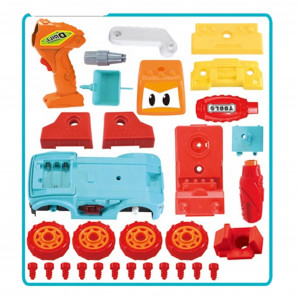 Set Jucarie bebe autobuz educativ muzical infrarosu, sunete si lumini, multicolor - Img 6