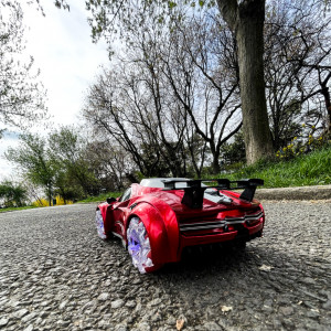 Masina cu telecomanda RC 2.4 Gz Drift, Vapori Apa, Concept Telecomanda USB, Incarcarea USB, Rosu - Img 11