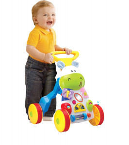 Premergator Hippo 2in1, Baby Walker Multifunctional, Muzica si lumini Jucarie pentru copii - Img 9