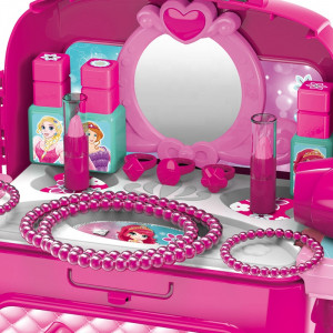 Rucsac Make-Up ARTIST accesorizata cu oglinda, feohn, trusa machiaj si alte accesorii - Img 8